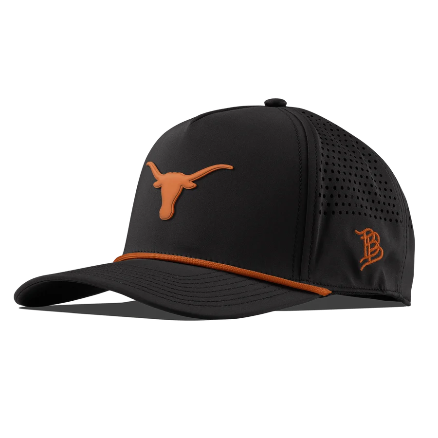 University of Texas Curved 5 Panel Rope Hat - Black