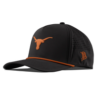 University of Texas Curved 5 Panel Rope Hat - Black