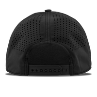 Texas Tech University Curved 5 Panel Rope Hat - Black