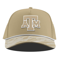 Texas A&M University Curved 5 Panel Rope Hat