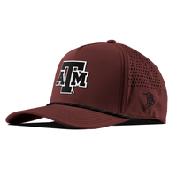 Texas A&M University Curved 5 Panel Rope Hat - Maroon