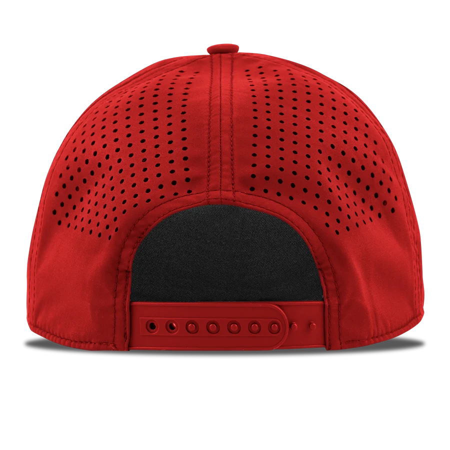 Texas Tech University Curved 5 Panel Rope Hat - Red