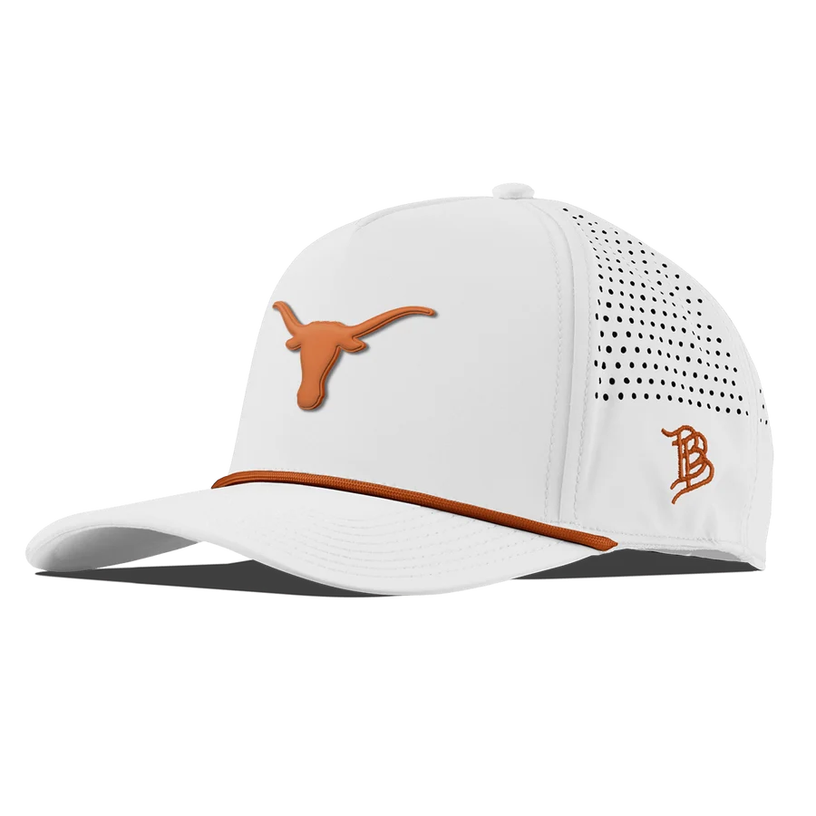 University of Texas Curved 5 Panel Rope Hat - White