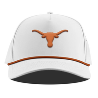 University of Texas Curved 5 Panel Rope Hat - White