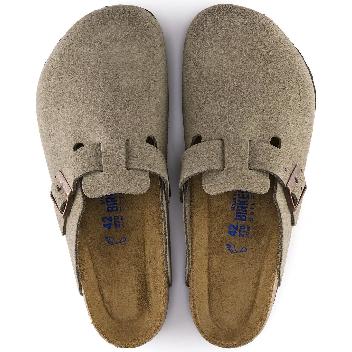 Boston SFB Suede Leather- Taupe
