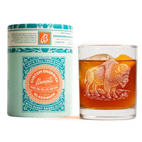 Buffalo Old Fashion 12oz Glass