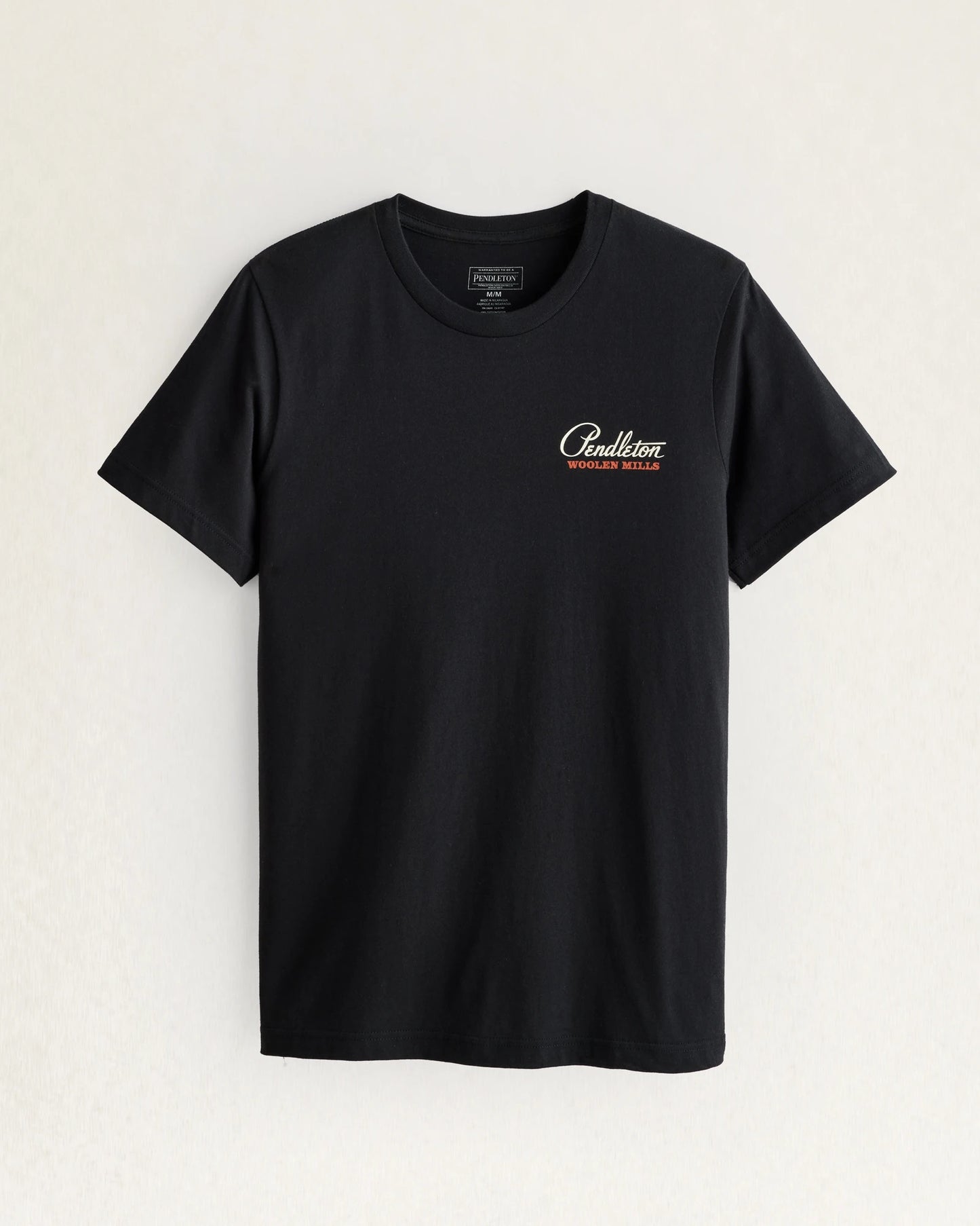 Retro Logo Graphic T-Shirt- Vintage Black