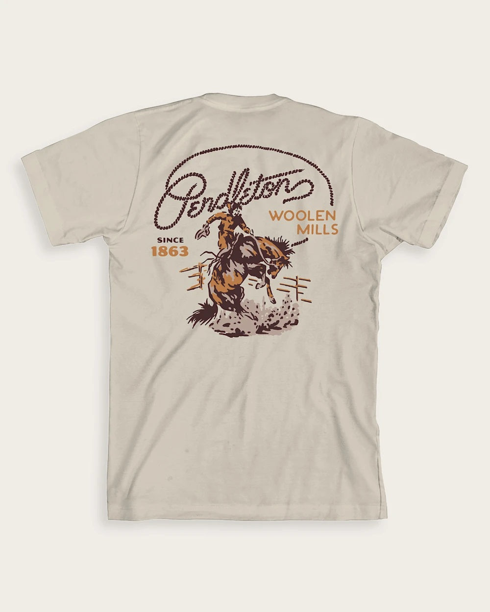 Ranch Rodeo T-Shirt- Dust/Brown