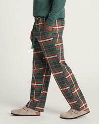 PJ Pants- Green Multi Plaid