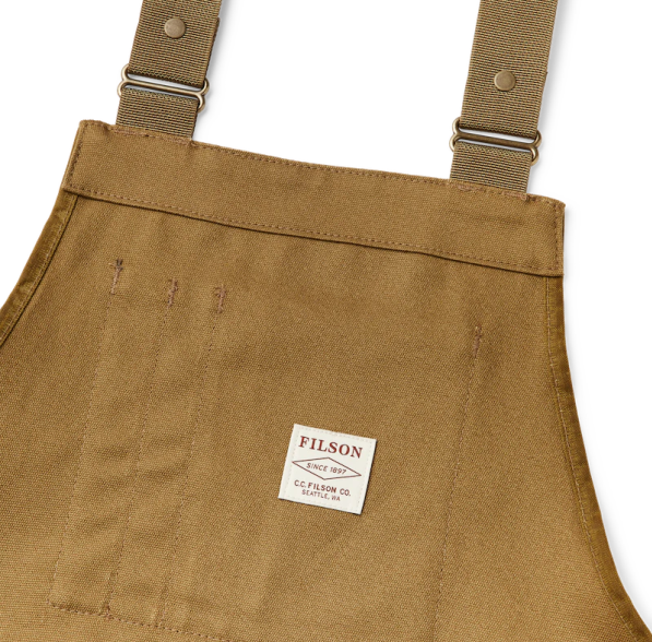 Tin Cloth Apron - Dark Tan