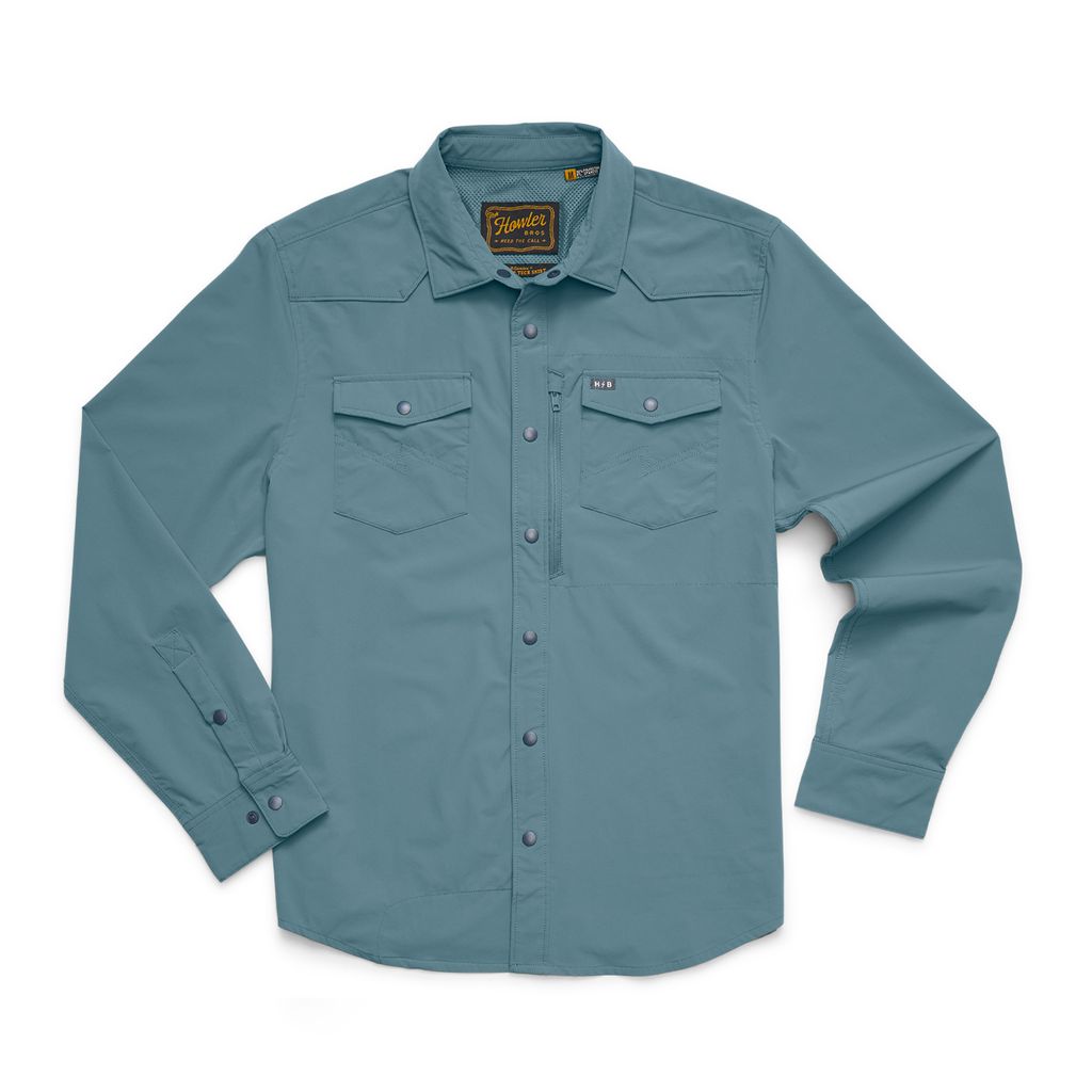 Emerger Tech Long Sleeve Shirt- Stormy Sea