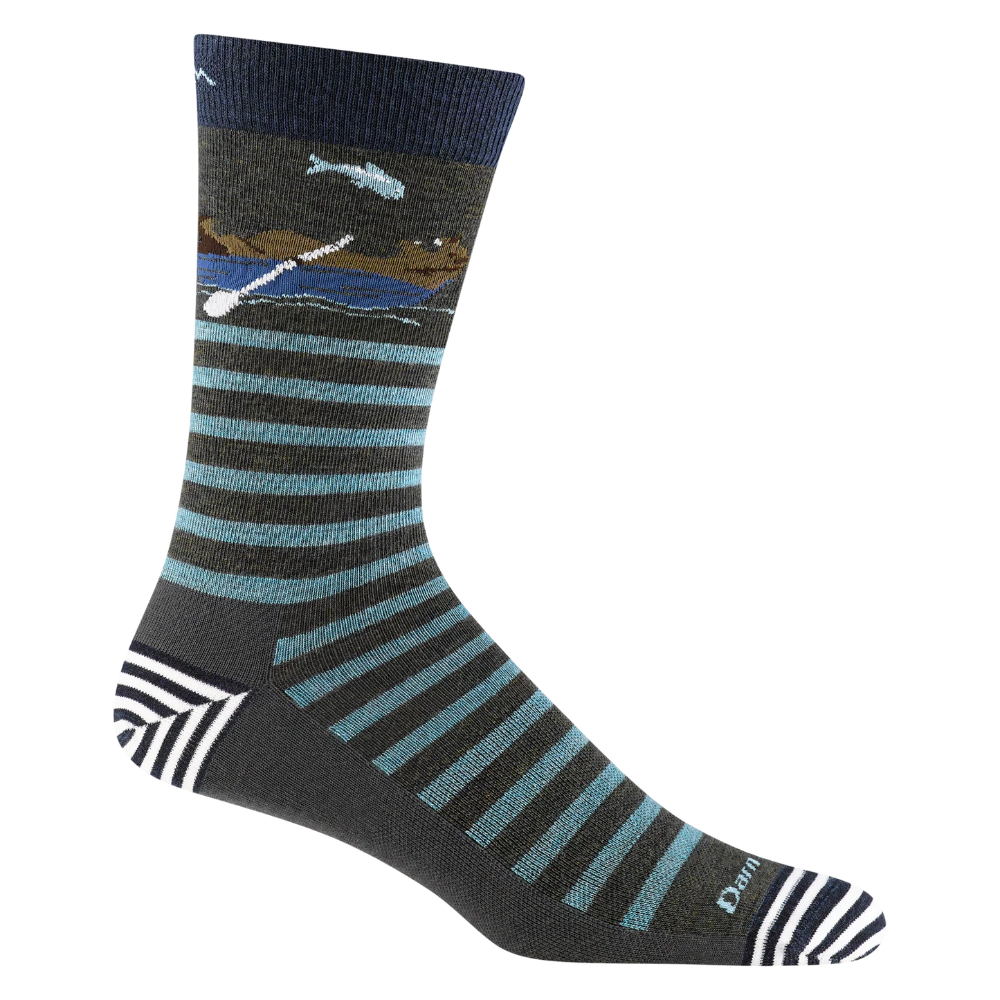 Animal Haus Crew Lightweight Lifestyle Socks- Forest