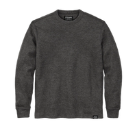 Waffle Knit Thermal- Charcoal