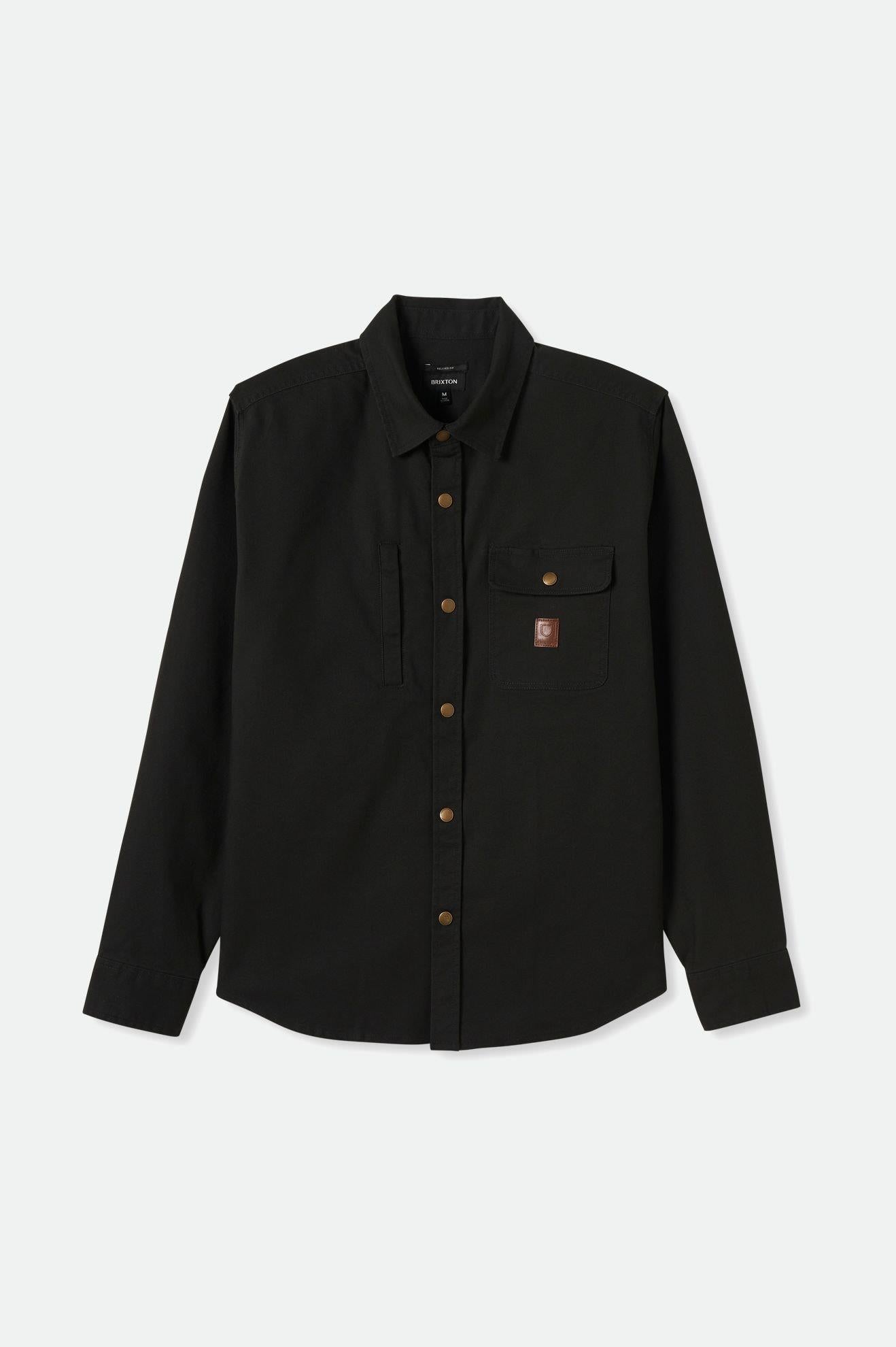 Builders Overshirt- Washed Black