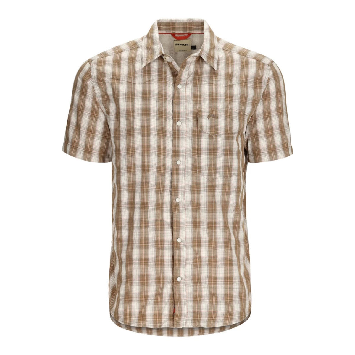 Big Sky Short Sleeve Shirt - Driftwood Plaid