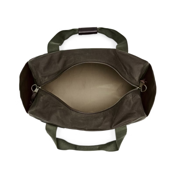 Tin Cloth Medium Duffle Bag - Otter Green