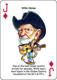 Country Music Legends Playing Cards