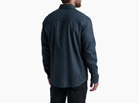 Descendr Flannel Shirt- Deep Abyss