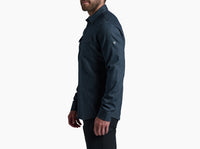 Descendr Flannel Shirt- Deep Abyss