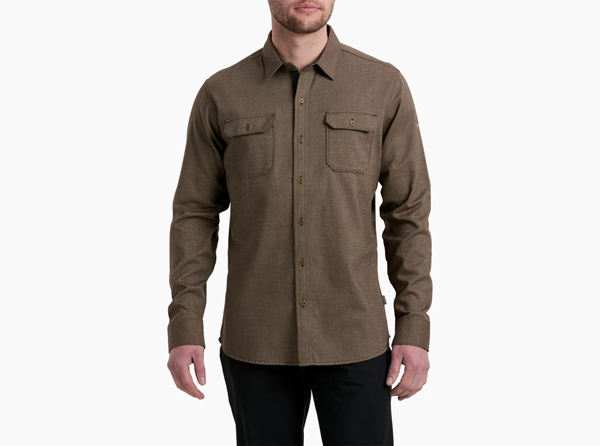 Descendr Flannel Shirt- Sand Storm