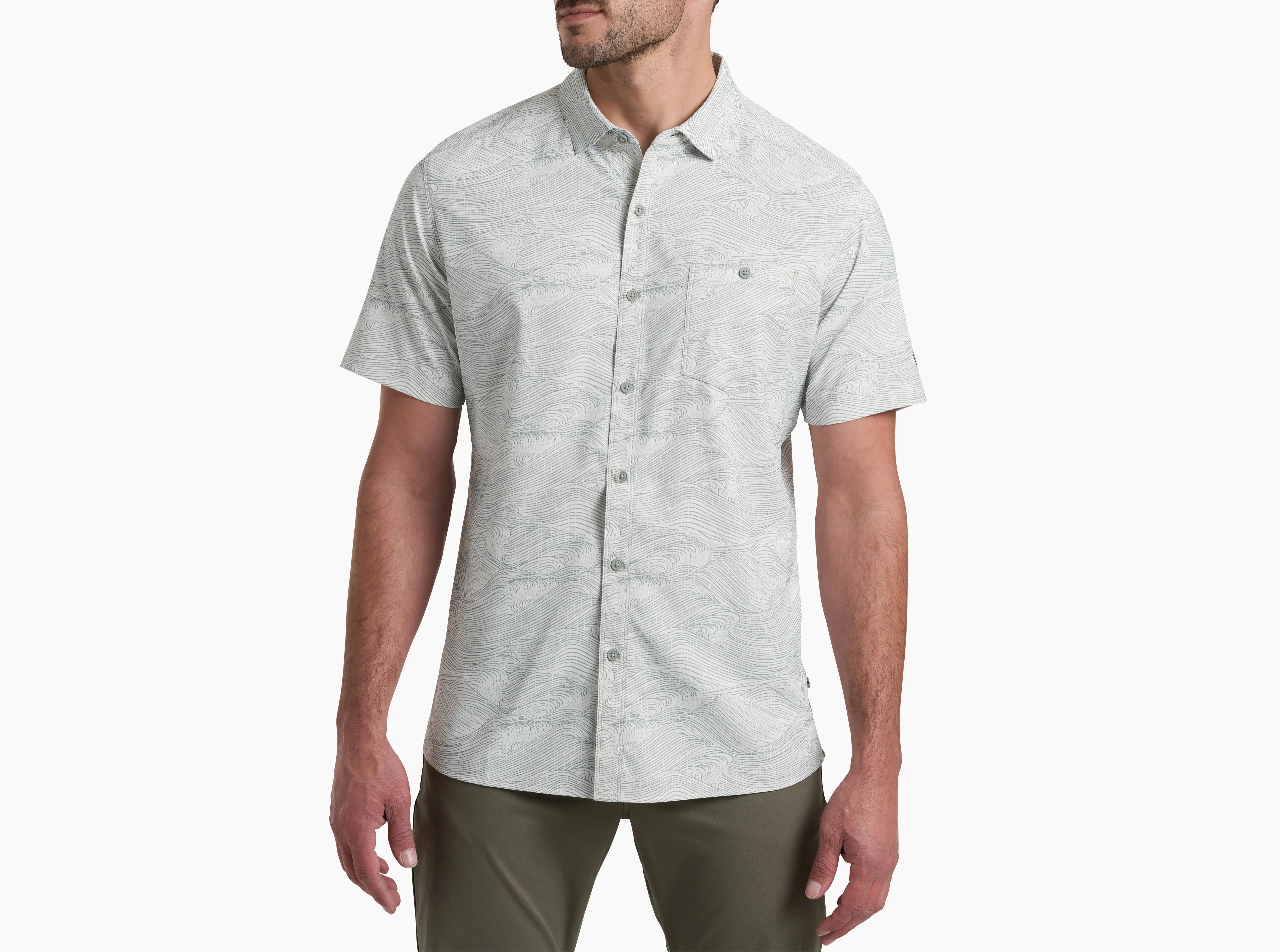 Persuadr Short Sleeve Shirt- Bone