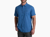 Persuadr Short Sleeve Shirt- River Blue