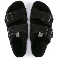 Arizona Shearling Suede Leather - Black