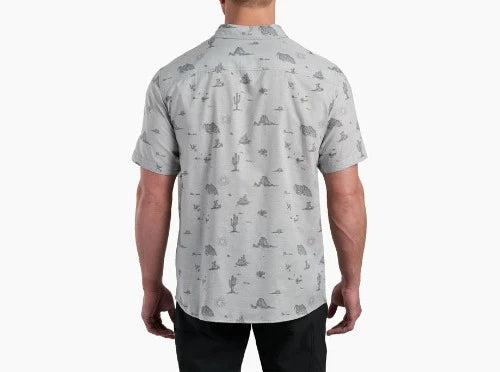 Thrive Short Sleeve Shirt- Summit Gray