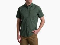 Driftr Short Sleeve Shirt- Smoked Pine