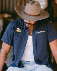 Drifter Short Sleeve Shirt-Yellow Rose