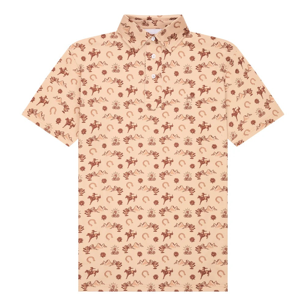 Badlands Traditions Polo- Brown