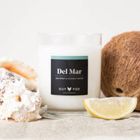 Del Mar - Reusable Men's Candle