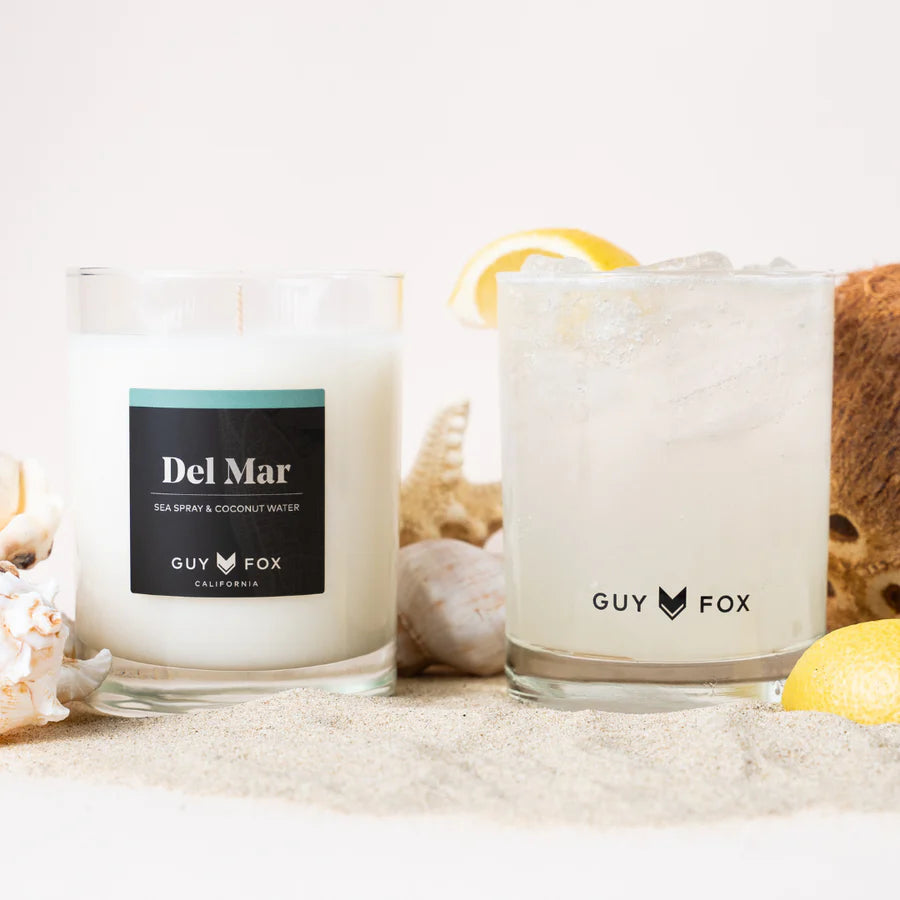 Del Mar - Reusable Men's Candle