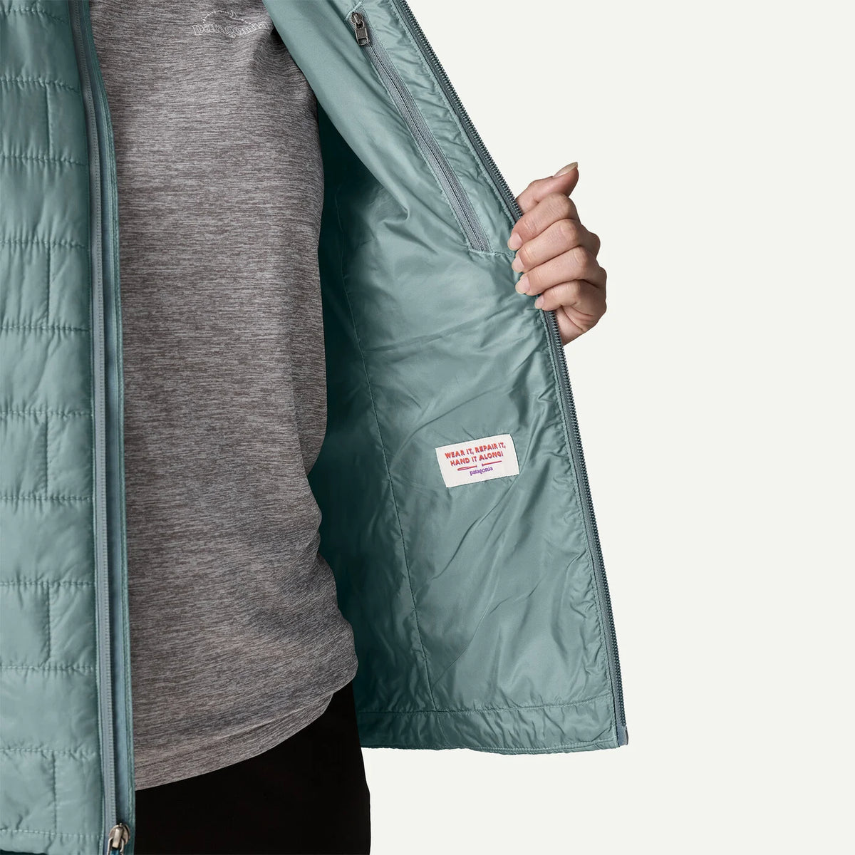 Women's Nano Puff Jacket - Blue Sage