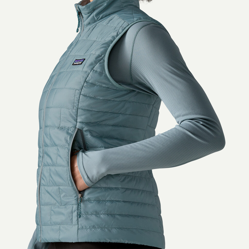 Women's Nano Puff Vest - Blue Sage