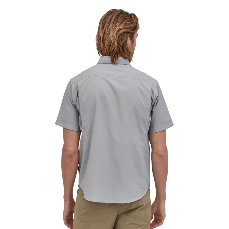 Self-Guided UPF Short Sleeve Hike Shirt-Salt Grey