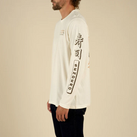 So Far West Long Sleeve T-Shirt- Vintage White
