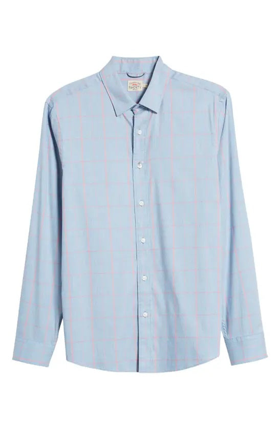 The Movement Sport Shirt-Berry Lake Windowpane