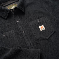 Allegheny Fleece Overshirt-Antique Black