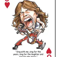 Rock N Roll Legends Playing Cards