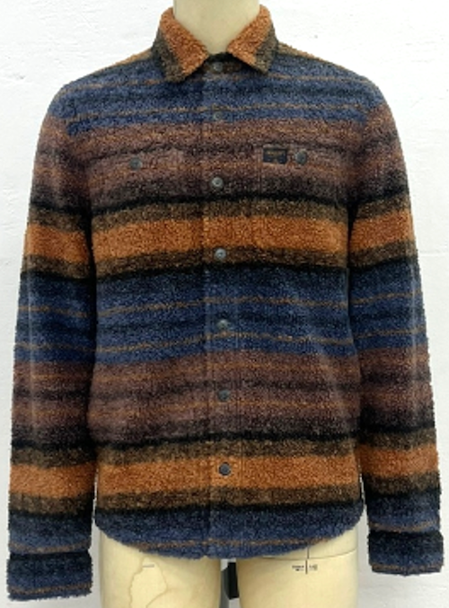 Range Fleece CPO- Autumn Horizon Stripe