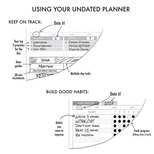 The Undated Planner