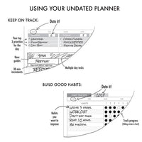 The Undated Planner