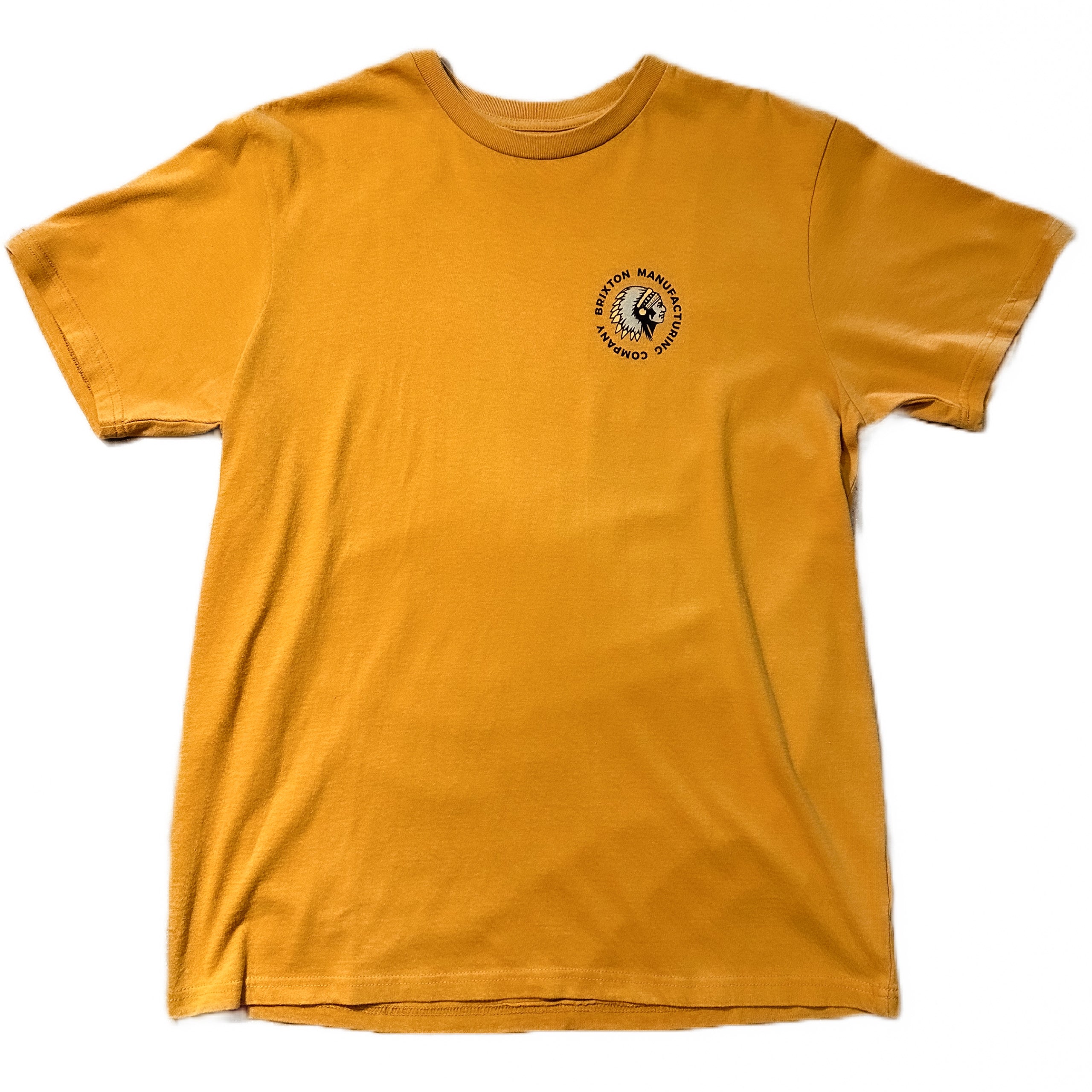 Rival Stamp Short Sleeve T-Shirt- Golden Brown