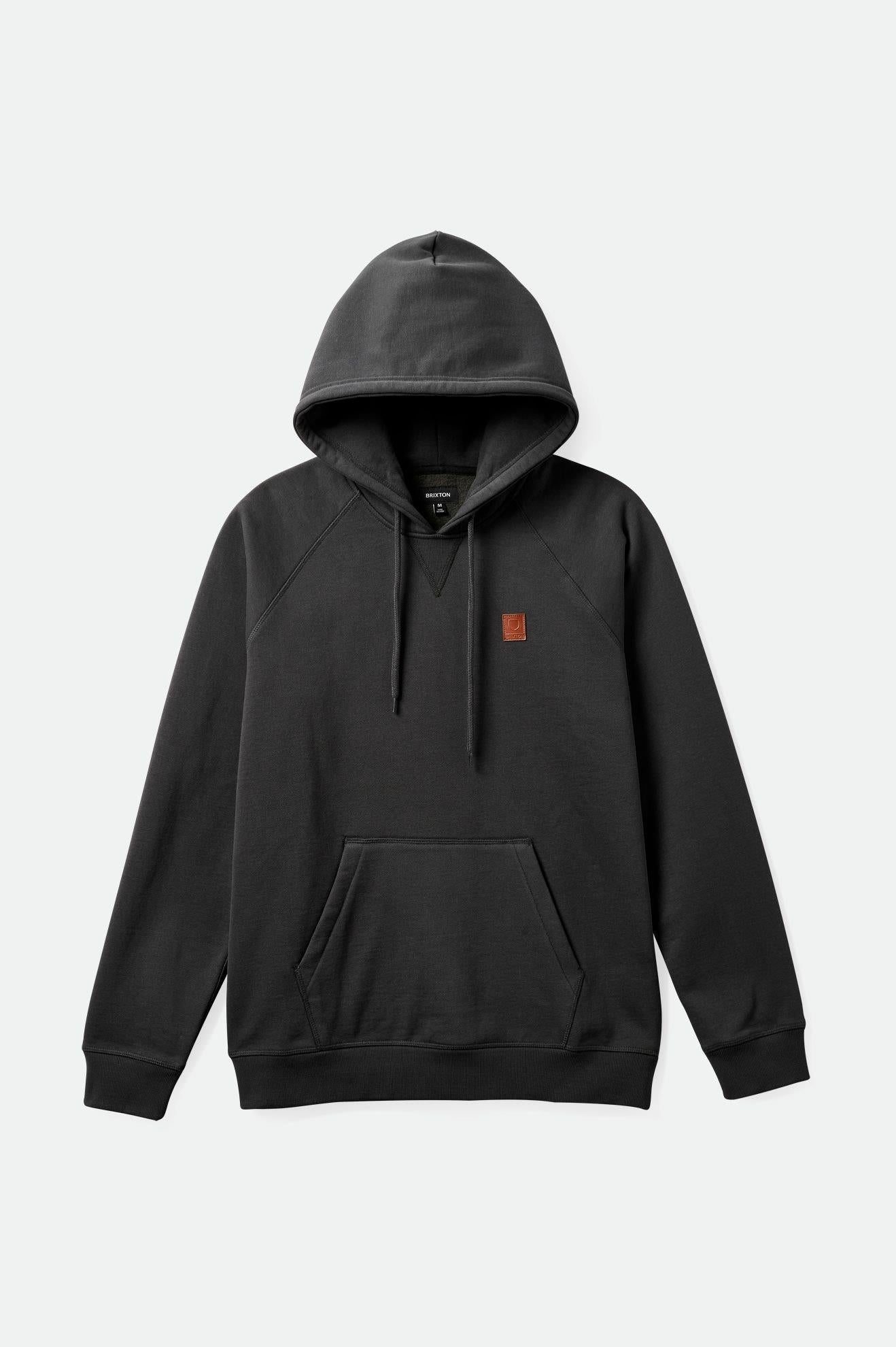 Builders Fleece Hoodie- Washed Black