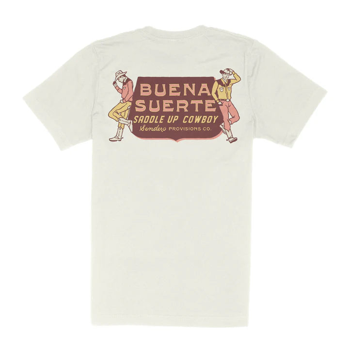 Buena Suerte T-Shirt - Vintage White