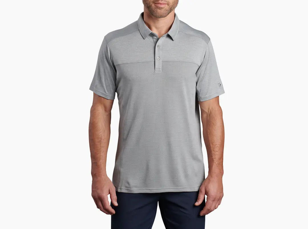 Engineered Polo- Cloud Gray