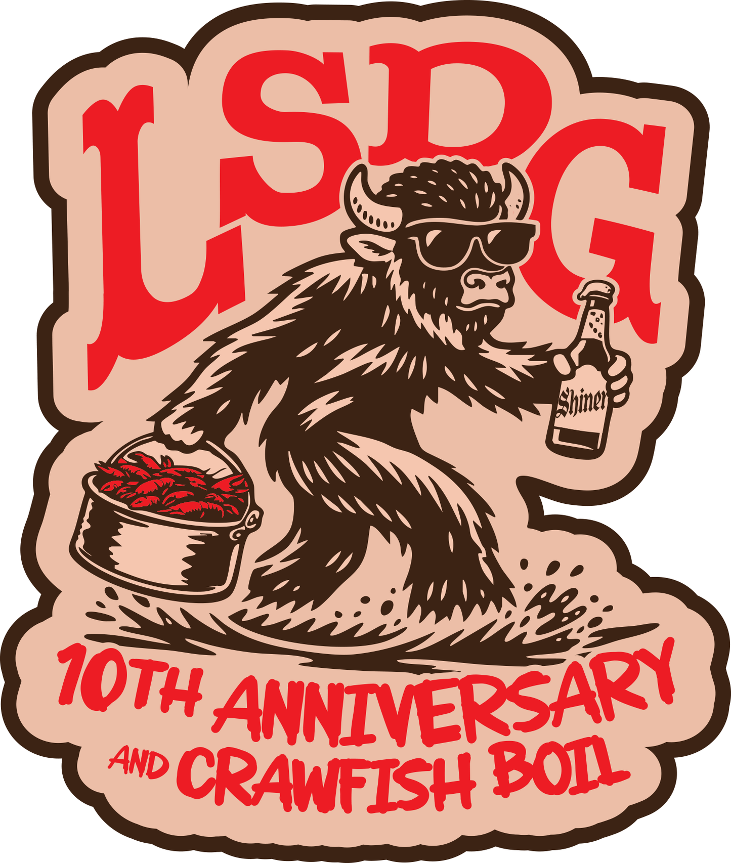 Crawfish Sticker
