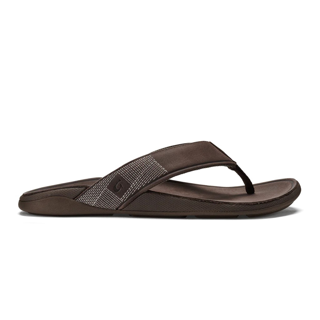 Tuahine Sandals- Dark Wood