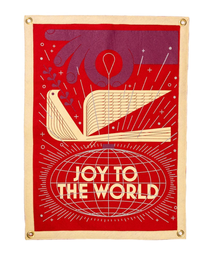 Joy To the World Camp Flag